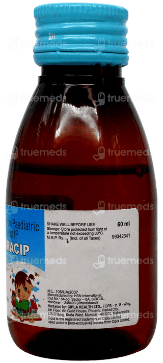 Paracip Syrup 60Ml